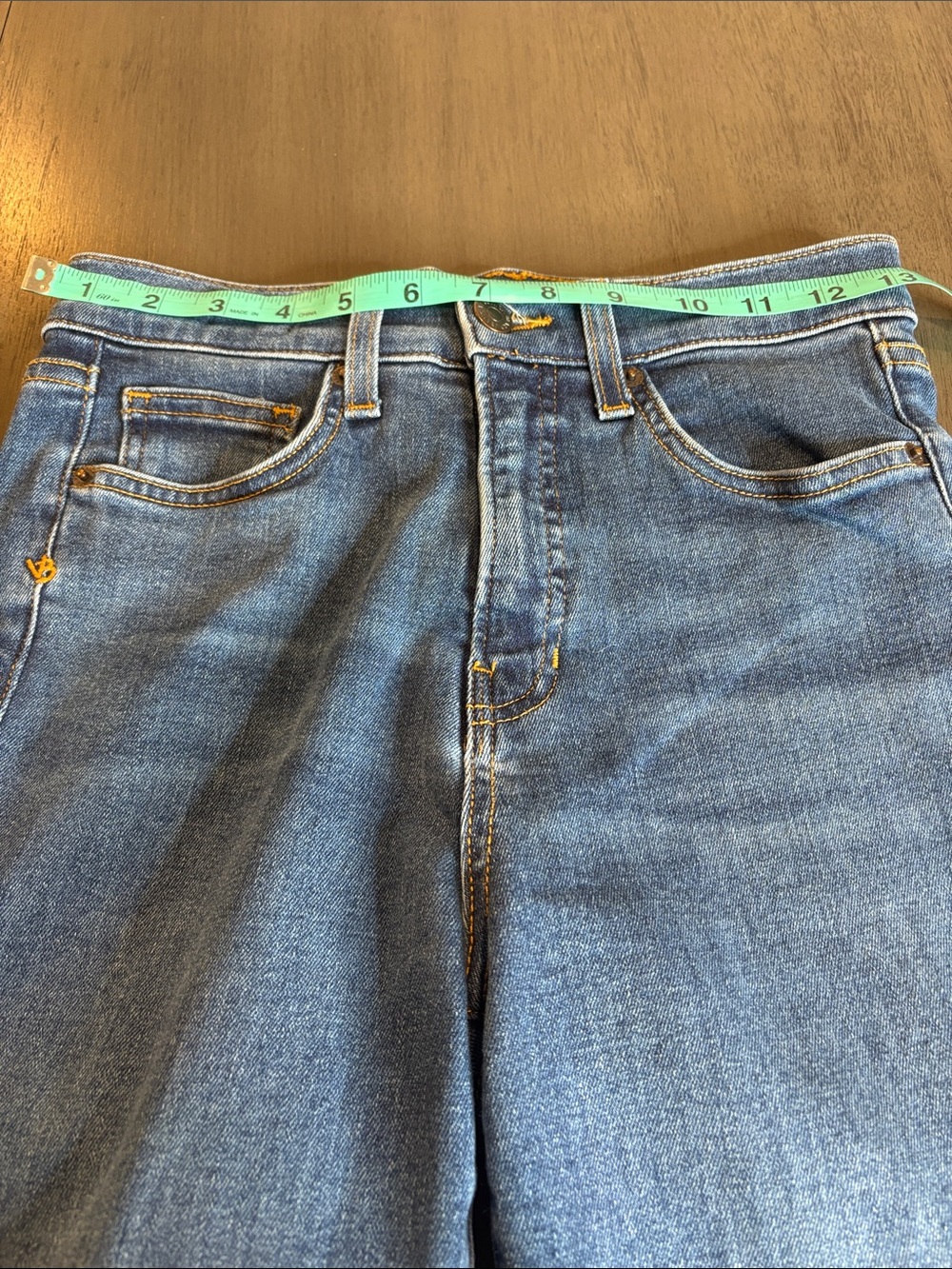 π Veronica Beard Carly Kick Flare Jeans Womenβs 26 Dark Wash Staight Legπ - Picture 3 of 12
